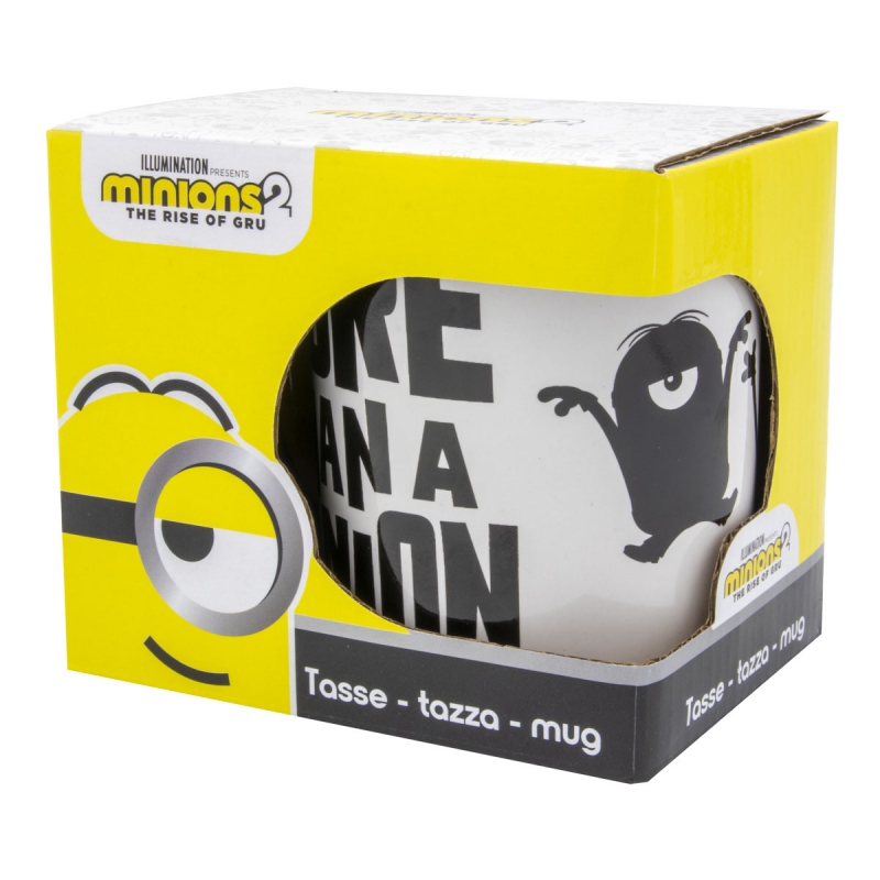 Tazza Minions: Tazza da colazione in ceramica dei Minions, 350ml