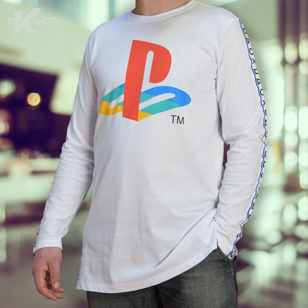 T-shirt PlayStation a maniche lunghe