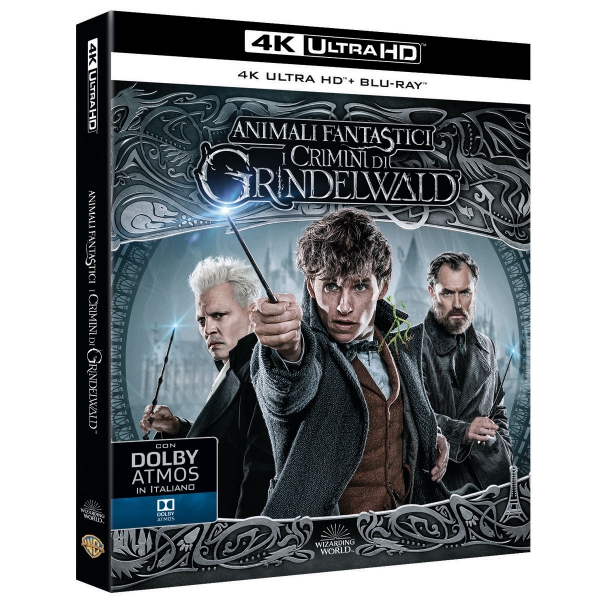 Animali Fantastici e i crimini di Grindelwald (4K Ultra HD + Blu-Ray)
