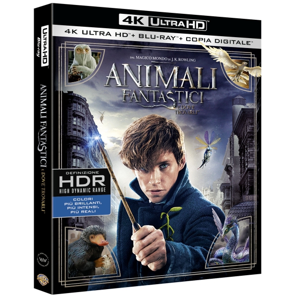 Animali Fantastici e dove trovarli (4K Ultra HD + Blu-ray + Digital Copy)